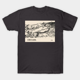 Indiana USA T-Shirt